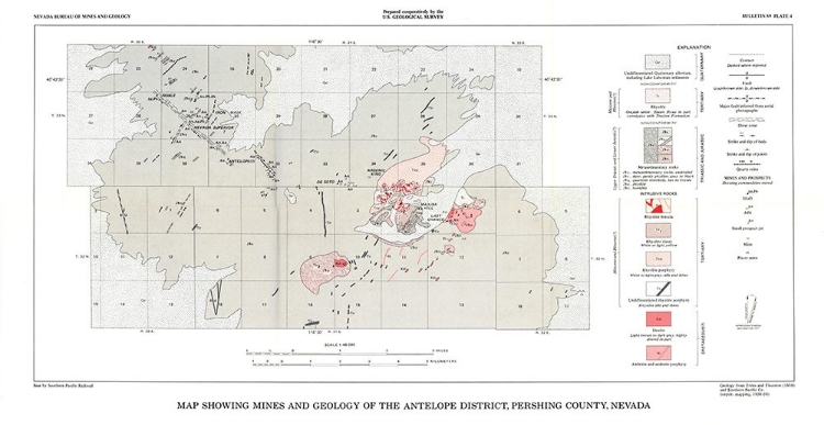 Picture of ANTELOPE DISTRICT PERSHING COUNTY NV MINES