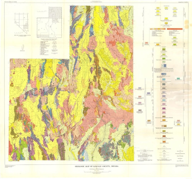 Picture of LINCOLN COUNTY NEVADA MINES - TSCHANZ 1954