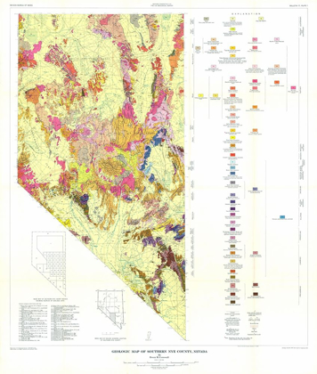 Picture of S NYE COUNTY  NV MINES - CORNWALL  1967