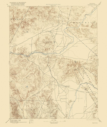 Picture of WABUSKA NEVADA SHEET - USGS 1894