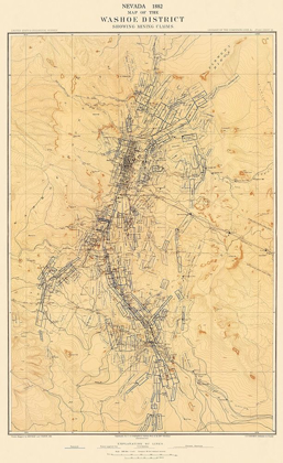 Picture of WASHOE MINING DISTRICT CLAIMS NEVADA - HOFFMAN