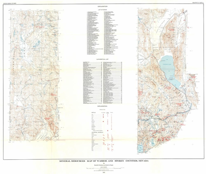 Picture of WASHOE STOREY COUNTIES MINERAL NV MINES