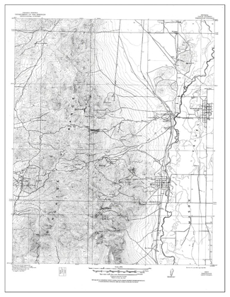 Picture of YERINGTON DISTRICT NEVADA - USGS 1915