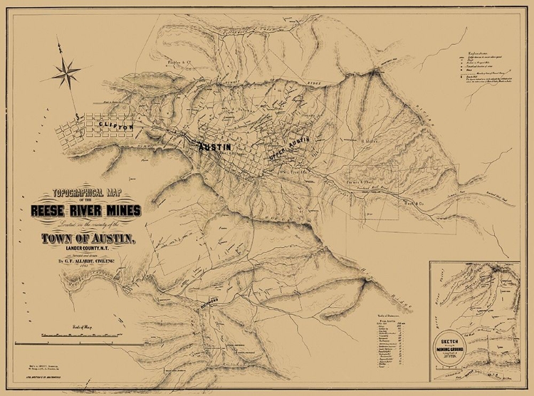 Picture of AUSTIN REESE RIVER MINE DISTRICT NEVADA