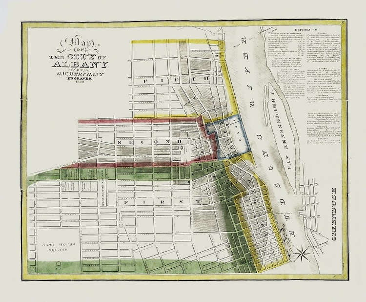 Picture of ALBANY NEW YORK - MERCHANT 1828