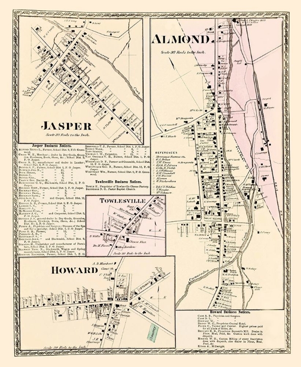 Picture of JASPER, ALMOND, TOWNSVILLE, HOWARD NEW YORK