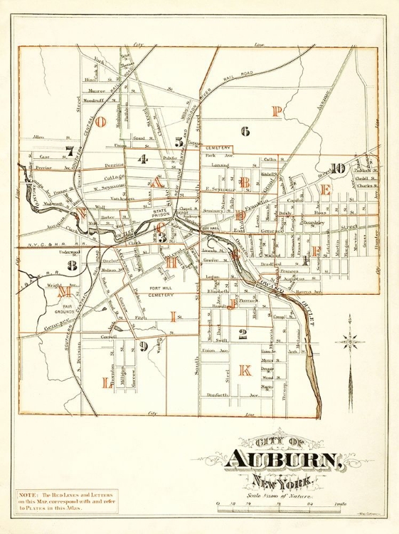 Picture of AUBURN NEW YORK - MAC CORMAC 1875