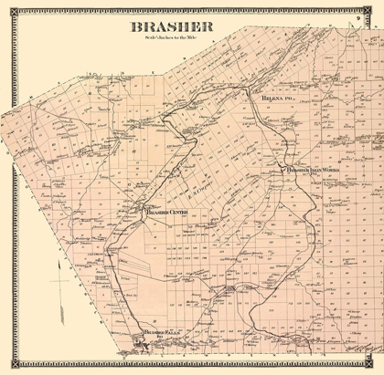 Picture of BRASHER NEW YORK LANDOWNER - STONE 1865