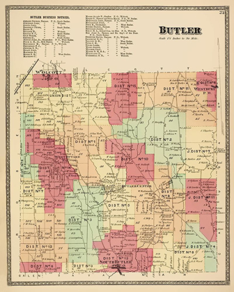 Picture of BUTLER NEW YORK LANDOWNER - BEERS 1874