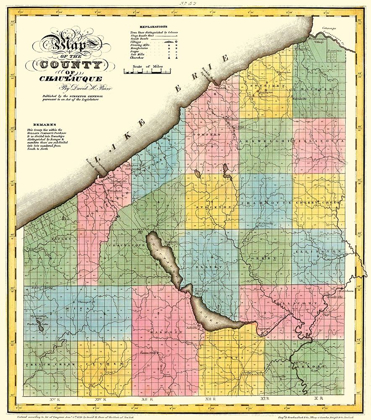 Picture of CHAUTAUQUE NEW YORK - BURR 1829