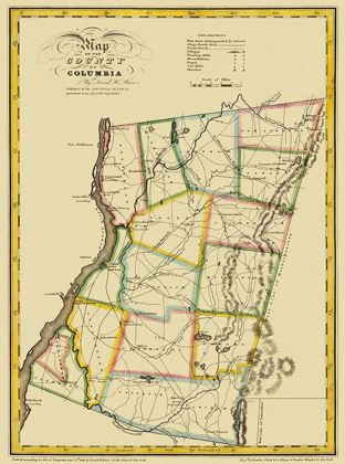 Picture of COLUMBIA NEW YORK - BURR 1829