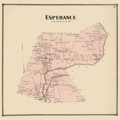 Picture of ESPERANCE NEW YORK LANDOWNER - STONE 1866