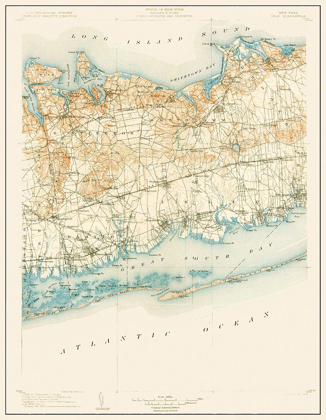 Picture of ISLIP NEW YORK QUAD - USGS 1904