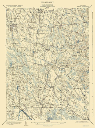 Picture of MEXICO NEW YORK QUAD - USGS 1905
