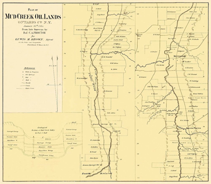 Picture of MUD CREEK OIL LANDS ONTARIO COUNTY NEW YORK