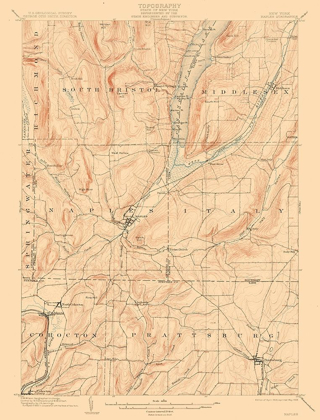 Picture of NAPLES NEW YORK QUAD - USGS 1903