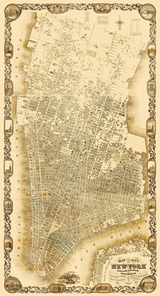 Picture of NEW YORK NEW YORK - DRIPPS 1852
