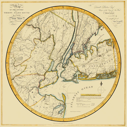 Picture of NEW YORK NEW YORK - DUNNING 1812