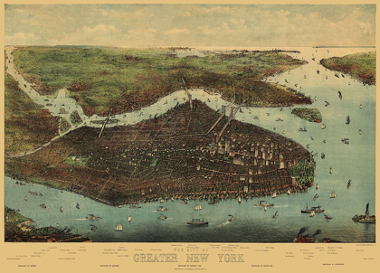 Picture of GREATER NEW YORK NEW YORK - KOEHLER 1905
