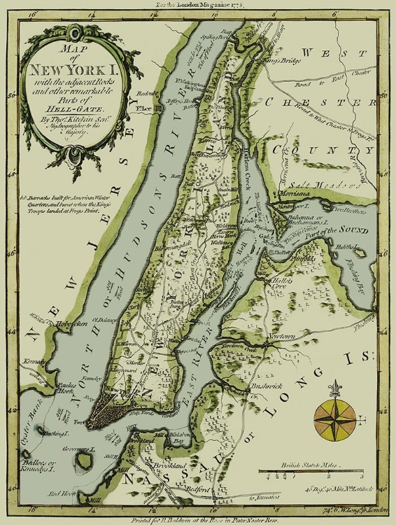 Picture of NEW YORK NEW YORK - KITCHIN 1778