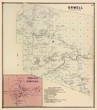 Picture of ORWELL NEW YORK LANDOWNER - STONE 1867