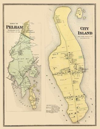 Picture of PELHAM, CITY ISLAND NEW YORK LANDOWNER - BEERS