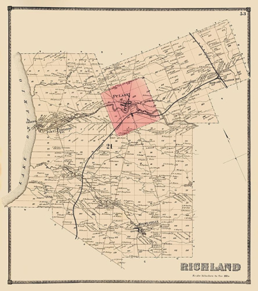 Picture of RICHLAND NEW YORK LANDOWNER - STONE 1866