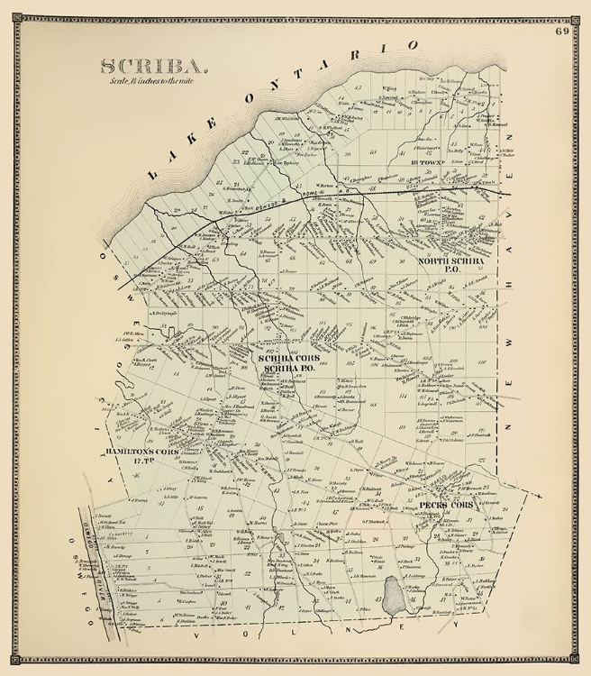 Picture of SCRIBA NEW YORK LANDOWNER - STONE 1866