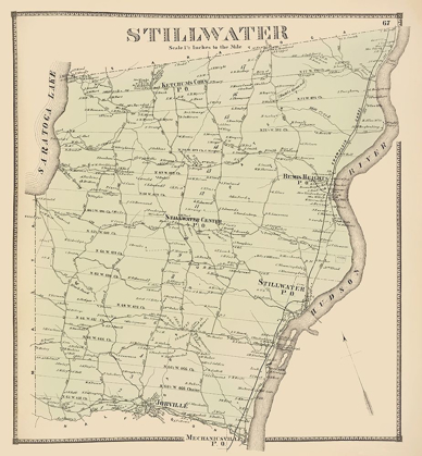Picture of STILLWATER NEW YORK LANDOWNER - STONE 1866
