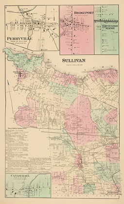 Picture of SULLIVAN NEW YORK LANDOWNER - WHITMAN 1875