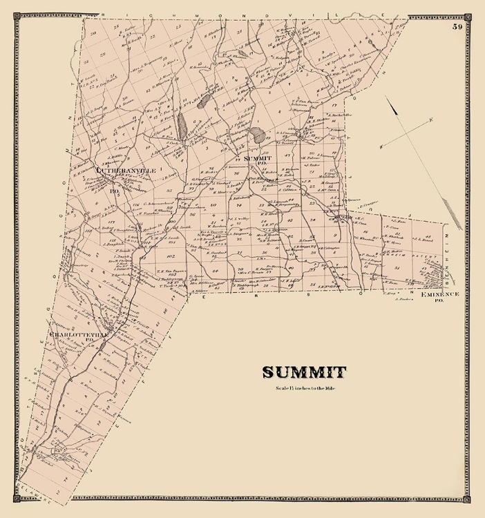 Picture of SUMMIT NEW YORK LANDOWNER - STONE 1866