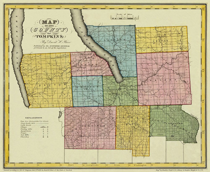 Picture of TOMPKINS NEW YORK - BURR 1829