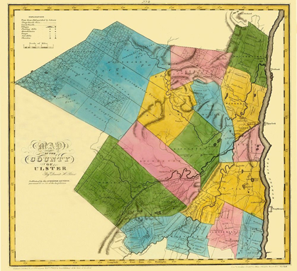 Picture of ULSTER NEW YORK LANDOWNER - BURR 1829