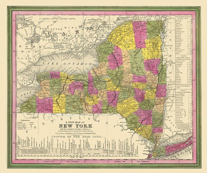 Picture of NEW YORK - MITCHELL 1846