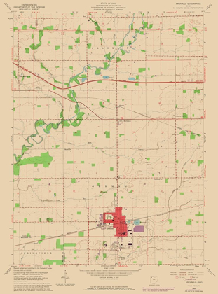 Picture of ARCHBOLD OHIO QUAD - USGS 1959