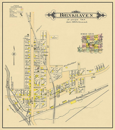 Picture of BRINKHAVEN OHIO LANDOWNER - CADWELL 1896