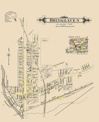 Picture of BRINKHAVEN OHIO LANDOWNER - CALDWELL 1896