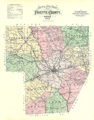 Picture of FAYETTE OHIO - DUNHAM 1913