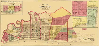 Picture of IRONTON OHIO LANDOWNER - ASCHBACH 1877