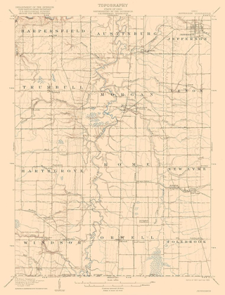 Picture of JEFFERSON OHIO QUAD - USGS 1907
