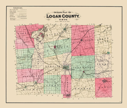 Picture of LOGAN OHIO - LAKE 1890