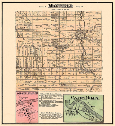 Picture of MAYFIELD OHIO LANDOWNER - CRAM 1874