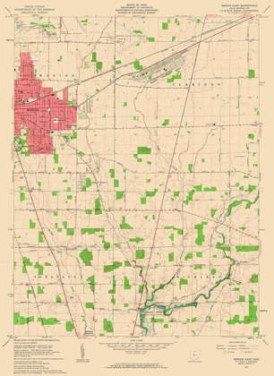 Picture of EAST MARION OHIO QUAD - USGS 1961