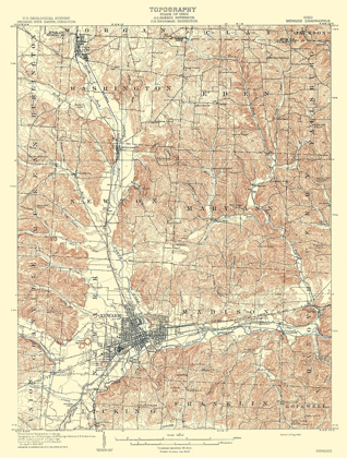 Picture of NEWARK OHIO QUAD - USGS 1909