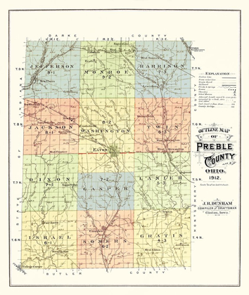 Picture of PREBLE OHIO - DUNHAM 1912