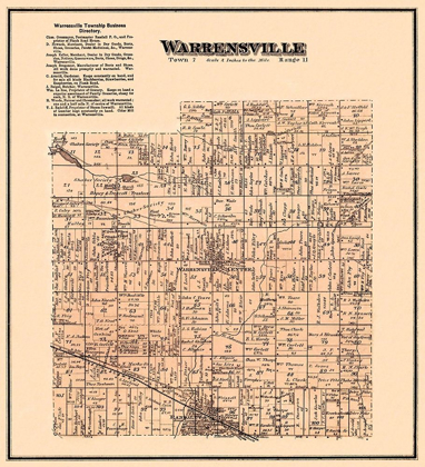 Picture of WARRENSVILLE OHIO LANDOWNER - TITUS 1876