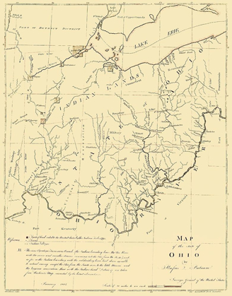 Picture of OHIO - PUTNAM 1804