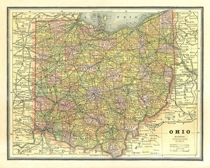 Picture of OHIO - CRAM 1886