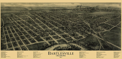 Picture of BARTLESVILLE OKLAHOMA - FOWLER 1917