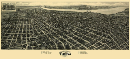 Picture of TULSA OKLAHOMA - FOWLER 1918